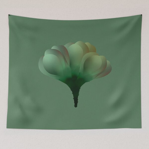 Item preview, Abstract Green Ginkgo Leaf Nature Illustration designed and sold by SahmatArt.