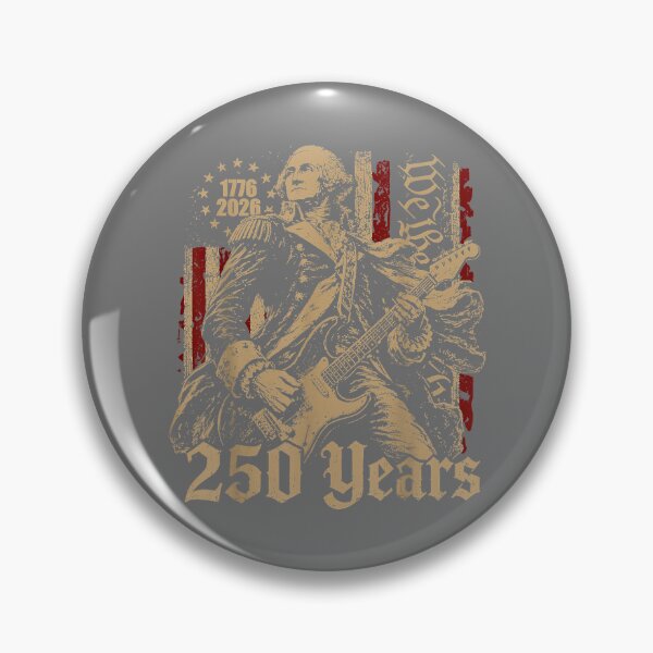 Item preview, Vintage George Washington Playing Guitar 250 Years America designed and sold by KristineLi.