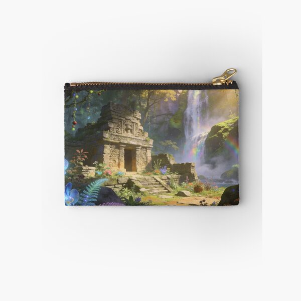 Item preview, Rainbow Falls and the Sacred Ancient Sanctuary designed and sold by BlareBlare.