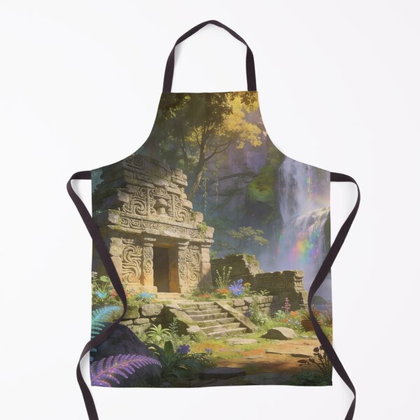 Item preview, Rainbow Falls and the Sacred Ancient Sanctuary designed and sold by BlareBlare.