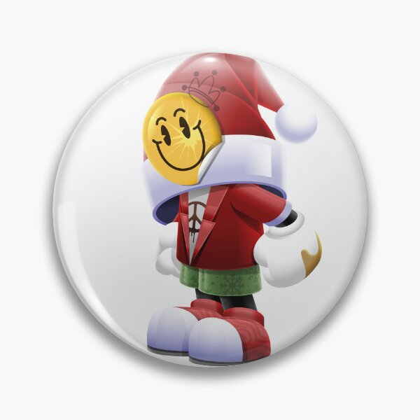 Item preview, Standing Cartoon Character Wearing Santa Hat designed and sold by Lexkon Liu's art agreement.