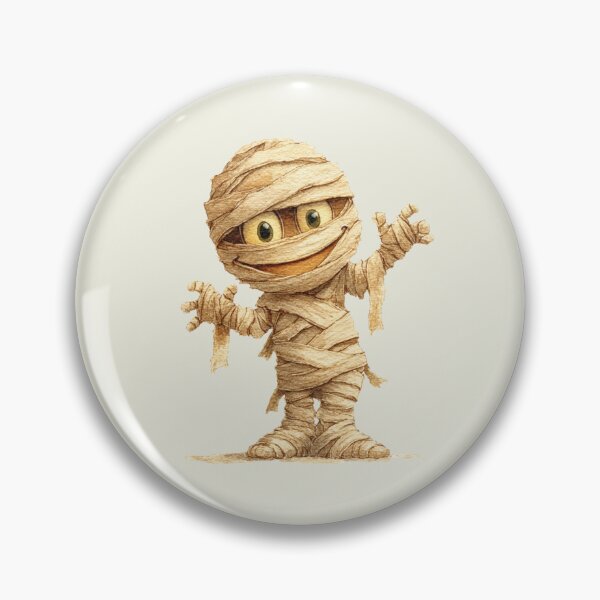 Item preview, cartoon vintage mummies designed and sold by stikrusak.