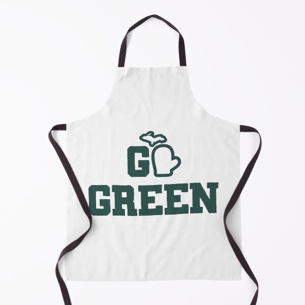 Item preview, MSU Michigan State Spartans Go Green Mitten Fan Art designed and sold by Rosemichaelea.