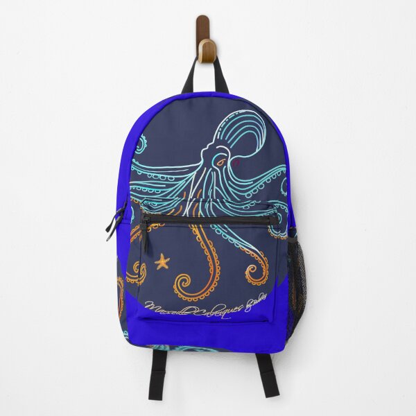 Item preview, Stylized Illustration of Mediterranean Octopus - Elegant Nautical Art designed and sold by Bobraiis.