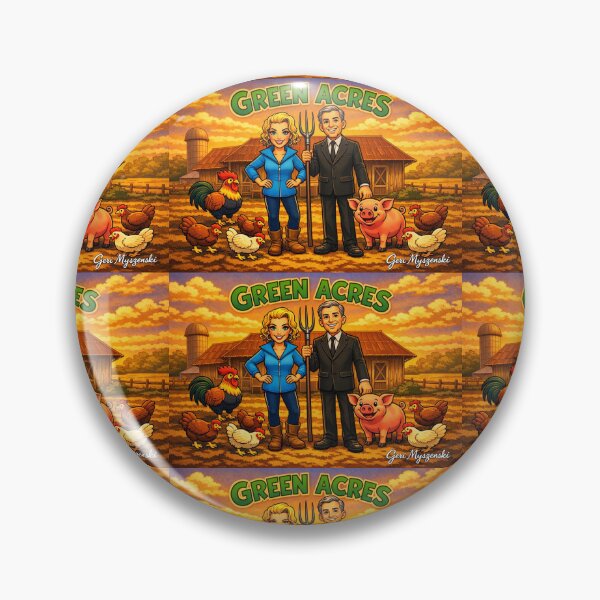 Item preview, Green Acres Eddie Albert and Eva Gabor September 15, 1965 to April 27, 1971 designed and sold by The Art Queen Of Michigan .