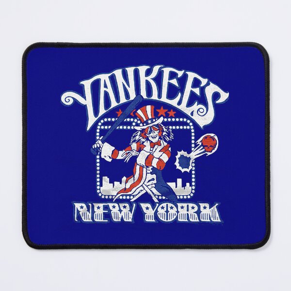Item preview, New York Yankees Uncle Sam Skeleton Batter Big Apple Gift designed and sold by Rosemichaelea.