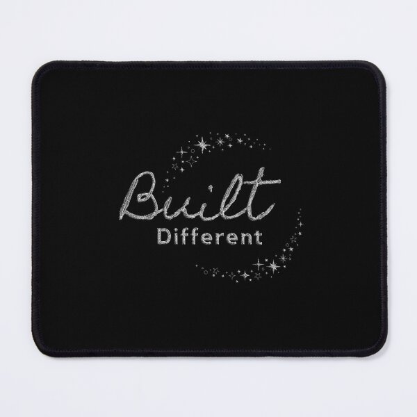 Item preview, Built Different | Motivational minimal text designed and sold by reanacreations.