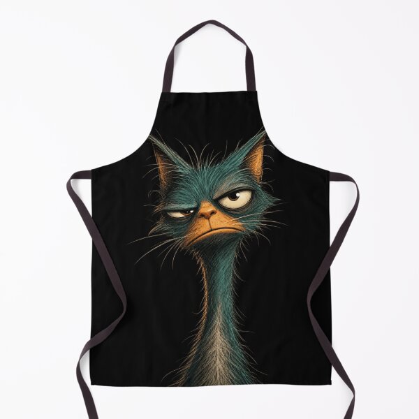 Item preview, Tired Ostrich Monday Mood - Exhausted Funny Bird designed and sold by ZINO WORLD.