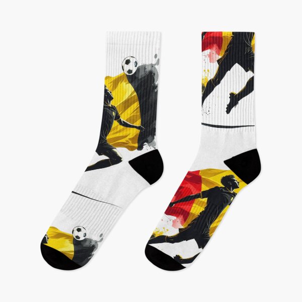 Item preview, Belgium Soccer Player Art — Belgian Football Flag Action Fan Print designed and sold by icemanphotos.
