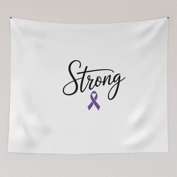 Item preview, Pancreatic Cancer Awareness Support Squad Purple Ribbon Pancreatic designed and sold by SapfireStuArt.