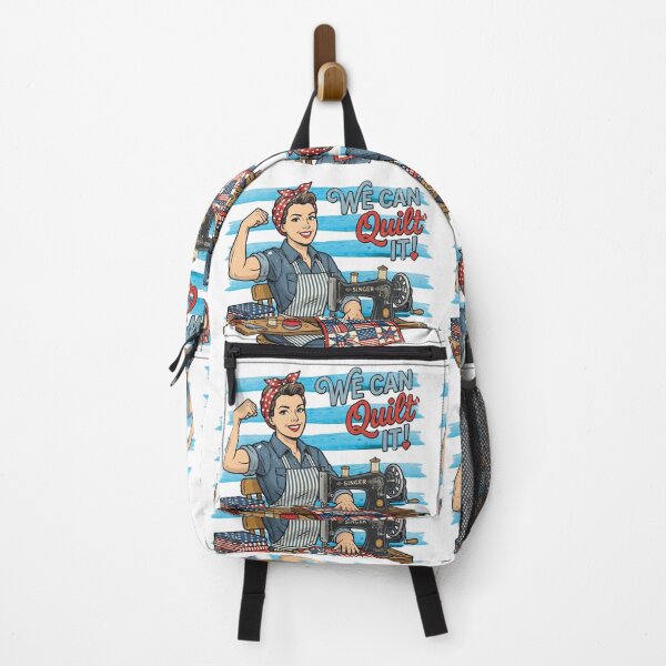 Item preview, We Can Quilt It Retro Rosie The Riveter Patriotic designed and sold by AdyKurniawan.