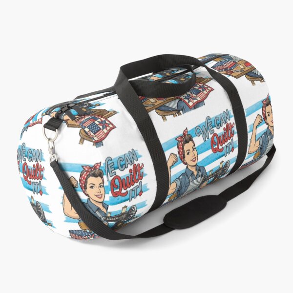 Item preview, We Can Quilt It Retro Rosie The Riveter Patriotic designed and sold by AdyKurniawan.