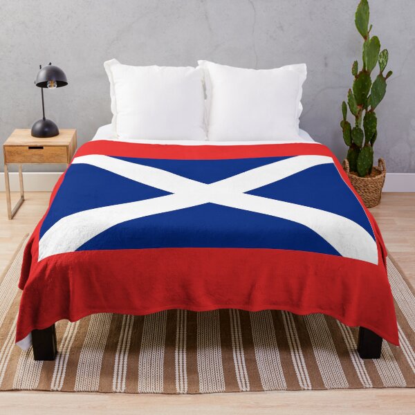 Item preview, Scottish Independence Flag Scotland designed and sold by NoThoughtsCat.