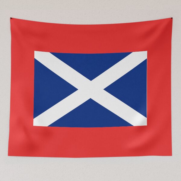 Item preview, Scottish Independence Flag Scotland designed and sold by NoThoughtsCat.