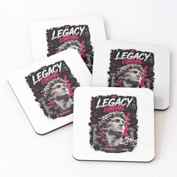 Item preview, Legacy Statue Aesthetic Motivation Sticker designed and sold by GenZStickerHub1.