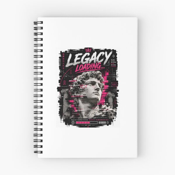 Item preview, Legacy Statue Aesthetic Motivation Sticker designed and sold by GenZStickerHub1.