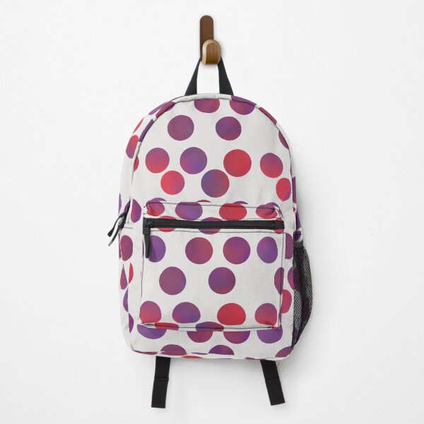 Item preview, Red and Purple Gradient Polka Dots designed and sold by JaygiesDesign.