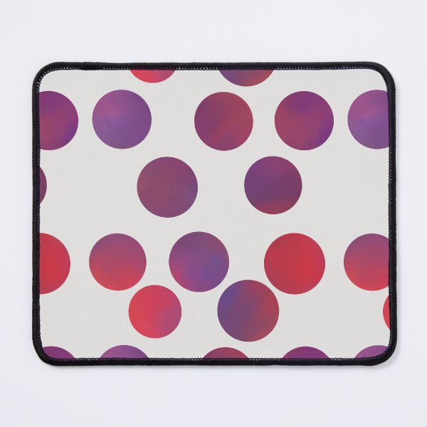 Item preview, Red and Purple Gradient Polka Dots  designed and sold by JaygiesDesign.