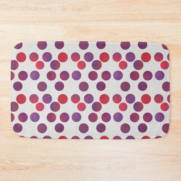 Item preview, Red and Purple Gradient Polka Dots  designed and sold by JaygiesDesign.