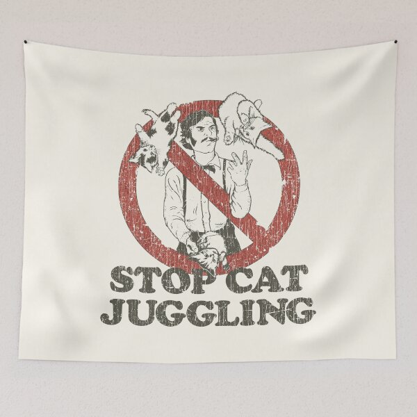Item preview, Stop Cat Juggling 1979 designed and sold by AstroZombie6669.