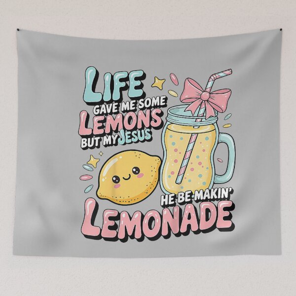 Item preview, Life Gave Me Some Lemons But My Jesus He Be Makin Lemonade_3 designed and sold by mjohnson9.