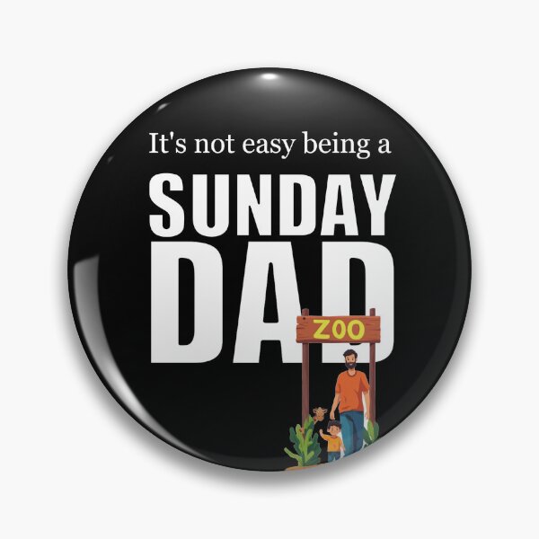 Item preview, It's Not Easy Being a Sunday Dad designed and sold by halibutgoatramb.
