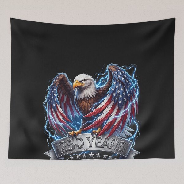 Item preview, Eagle 250th Anniversary USA 4th of July 250 Years America designed and sold by CriseldaBruning.