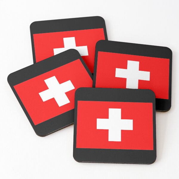Item preview, Switzerland Flag designed and sold by NoThoughtsCat.