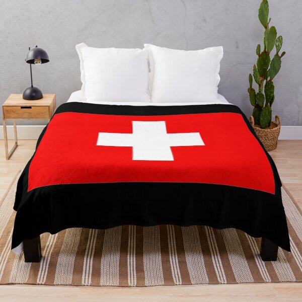 Item preview, Switzerland Flag designed and sold by NoThoughtsCat.