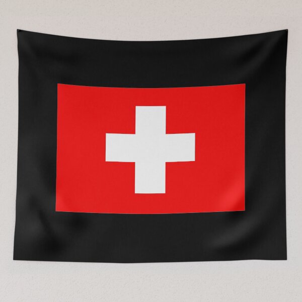 Item preview, Switzerland Flag designed and sold by NoThoughtsCat.