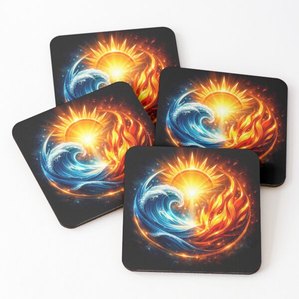Item preview, Fire and Water: Divine Balance designed and sold by Faithwave Hope & Haven.