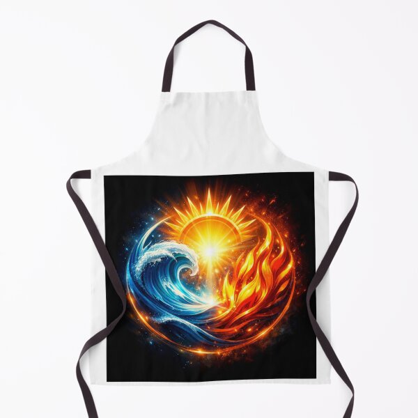 Item preview, Fire and Water: Divine Balance designed and sold by MastersDesignNk.