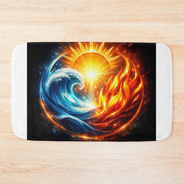 Item preview, Fire and Water: Divine Balance designed and sold by Faithwave Hope & Haven.