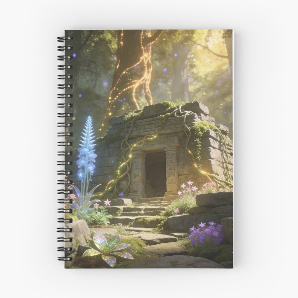 Item preview, The Glowing Shrine Beneath the Ancient Forest designed and sold by BlareBlare.