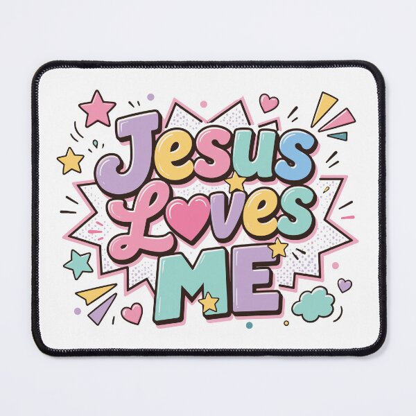 Item preview, Jesus Loves Me – Daily Christian Encouragement designed and sold by Verse & Vibes.
