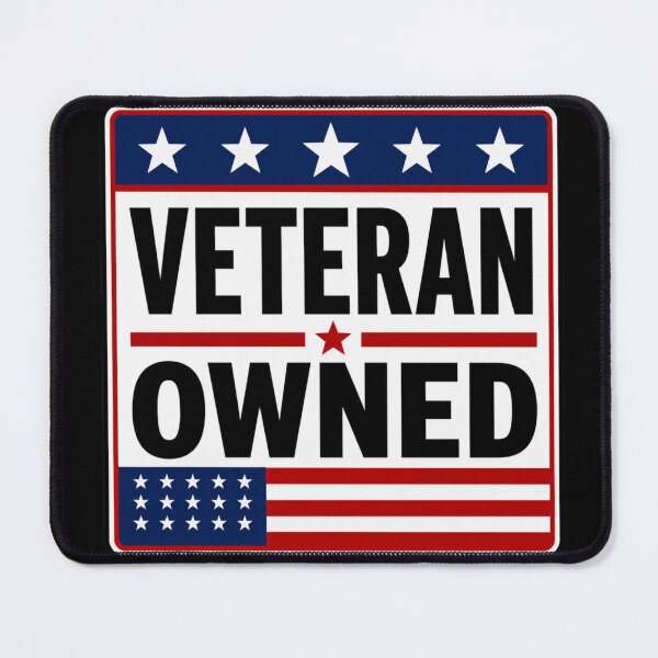 Item preview, Veteran Owned designed and sold by Beluga Cat.