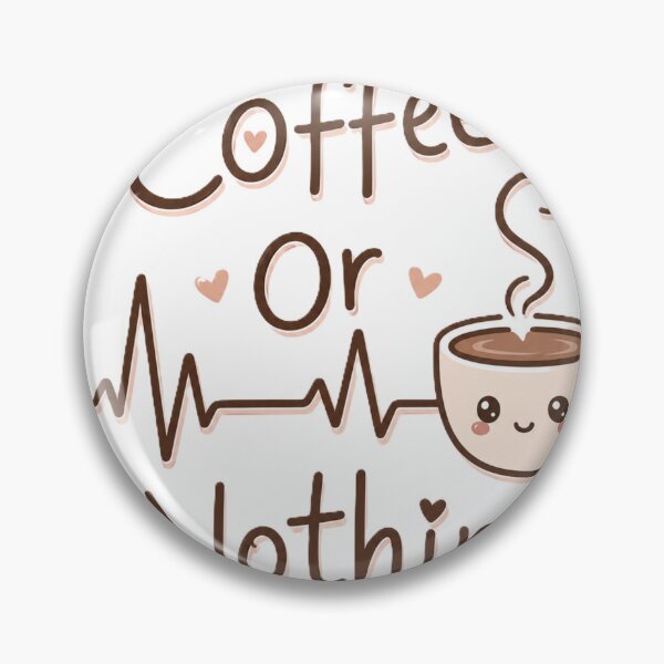 Item preview, Coffee or Nothing – Cute Kawaii Coffee Lover Quote designed and sold by Sharlo Shop.
