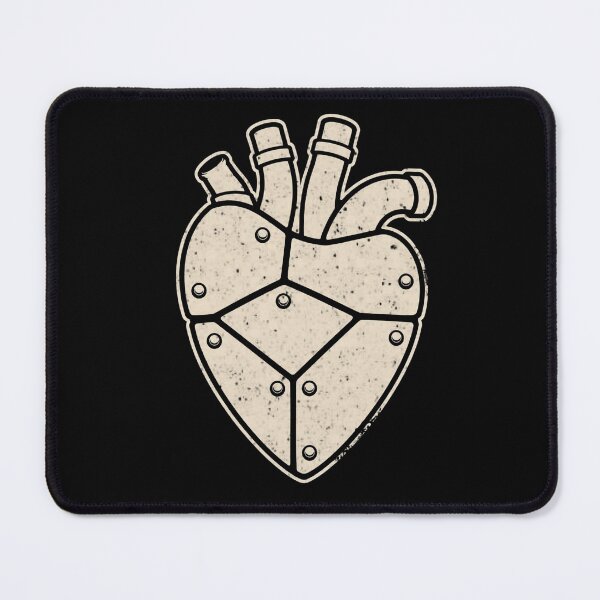 Item preview, Riveted Steel Heart | Vintage Industrial Emblem designed and sold by RusticMeadow.