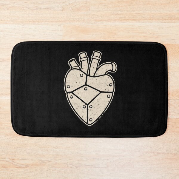 Item preview, Riveted Steel Heart | Vintage Industrial Emblem designed and sold by RusticMeadow.