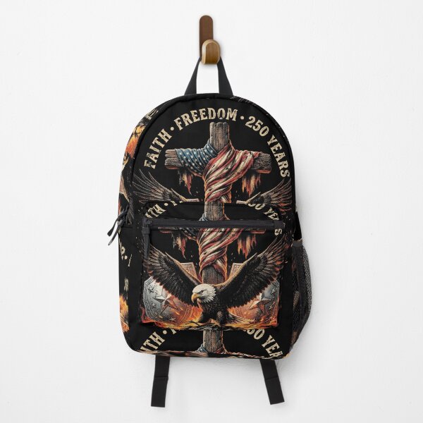Item preview, Faith and Freedom 250 Years Eagle Cross 1776-2026 designed and sold by AdyKurniawan.