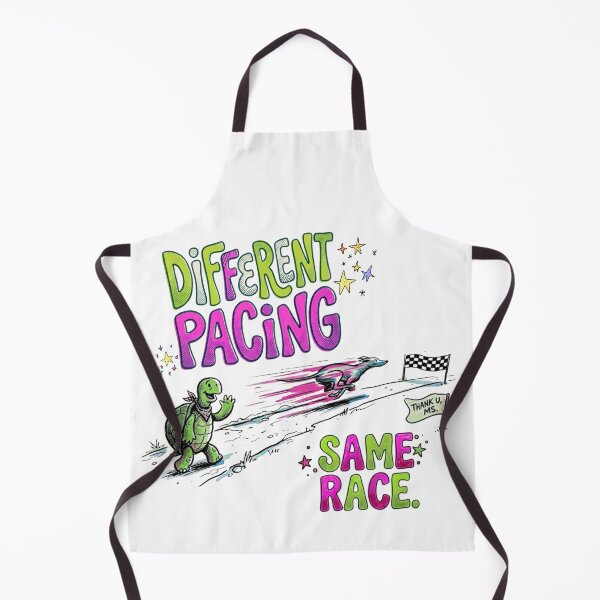 Item preview, Different Pacing, Same Race | Chronic Illness Motivation designed and sold by colorlings.