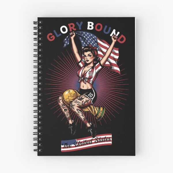 Item preview, Glory Bound USA Tattoo Pin-Up designed and sold by Fictional Ink Society.