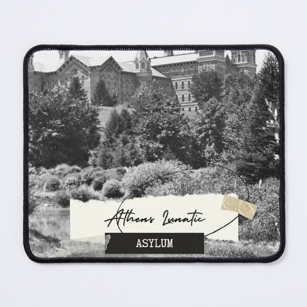 Item preview, Athens Lunatic Asylum Rugged designed and sold by GhostlyWorld.