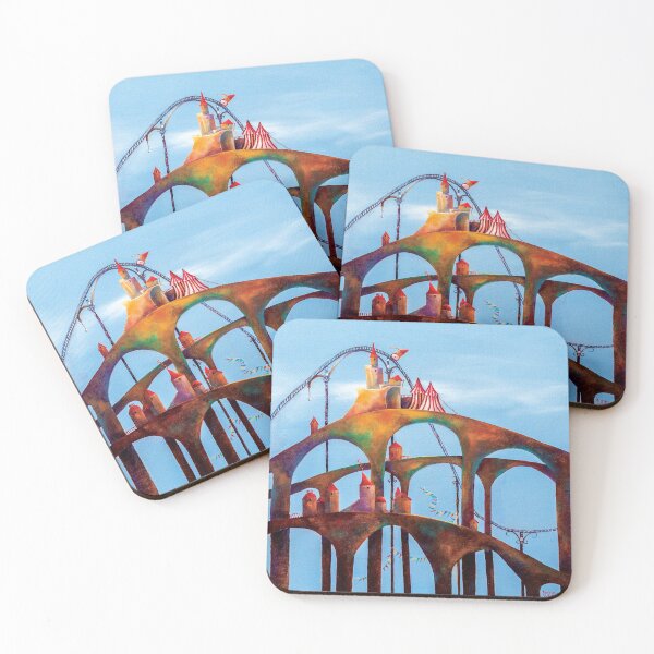 Item preview, Roller Coaster designed and sold by Annie White Illustration.