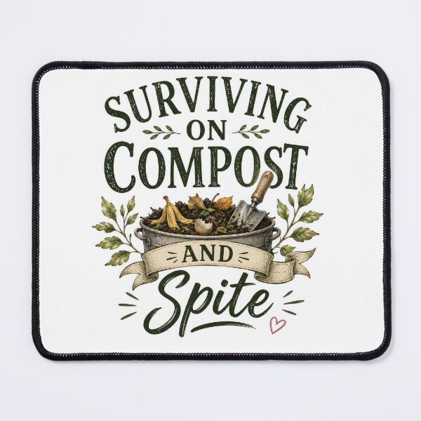 Item preview, Surviving On Compost And Spite designed and sold by thewandswant.