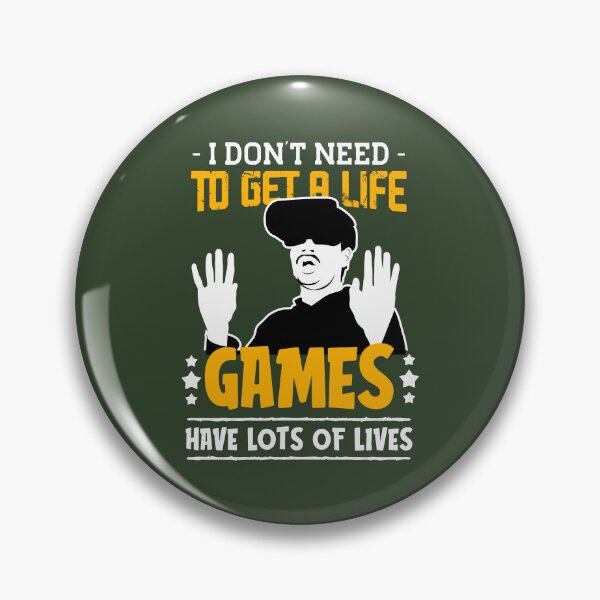Item preview, life is games designed and sold by stikrusak.
