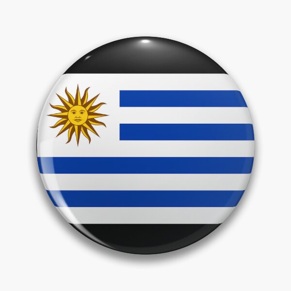 Item preview, Uruguay flag designed and sold by NoThoughtsCat.