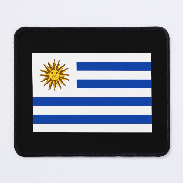 Item preview, Uruguay flag designed and sold by NoThoughtsCat.
