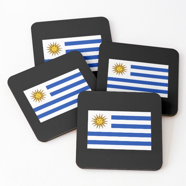 Item preview, Uruguay flag designed and sold by NoThoughtsCat.