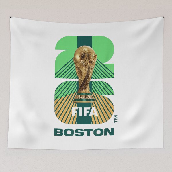Item preview, FIFA World Cup 26 Boston Trophy Design designed and sold by WoodrowCaldwell.